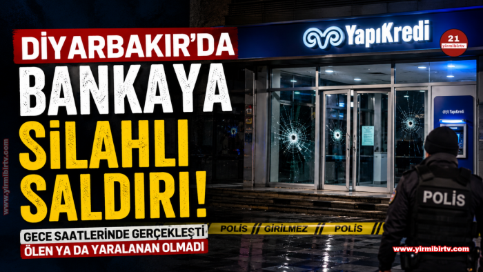 Diyarbakır’da Bankaya Silahlı Saldırı: Çok Sayıda Ekip Sevk Edildi